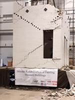 Back to the drawing board: Iroquois Job Corps-assisted masonry structure cracks during 'shake' testing